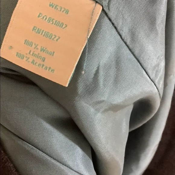 Boden Sz 12L 100% Wool A-Line Skirt Black Pleated Front Business Casual - Picture 8 of 8